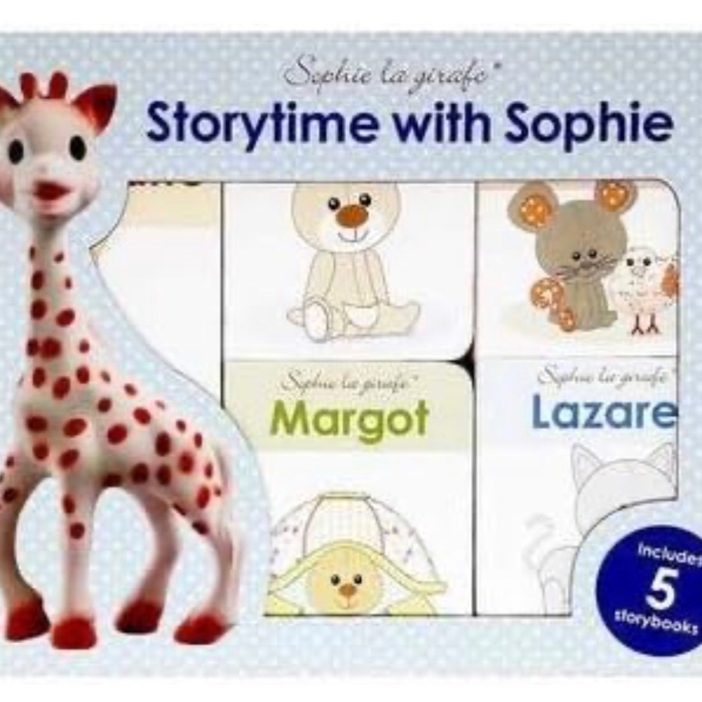 Dawn Sirett
Storytime with Sophie - Sophie la Girafe - includers 5 storybooks